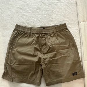 QILO Men’s Khaki Shorts Size Large